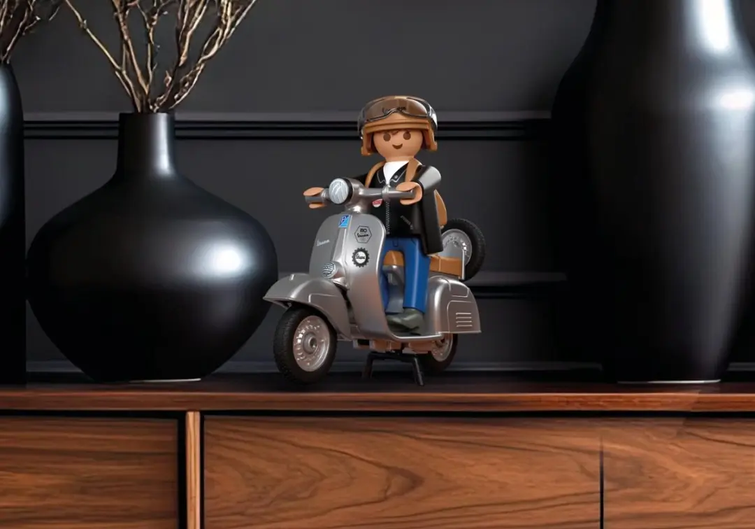 Playmobil 80 Jaar Vespa P-72282 - Meerkleurig - afbeelding 3 van 5