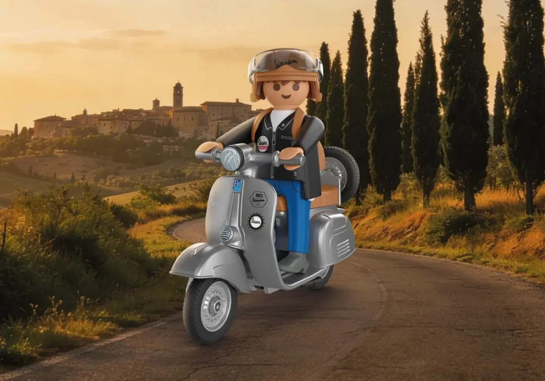 Playmobil 80 Jaar Vespa P-72282 - Meerkleurig - afbeelding 4 van 5