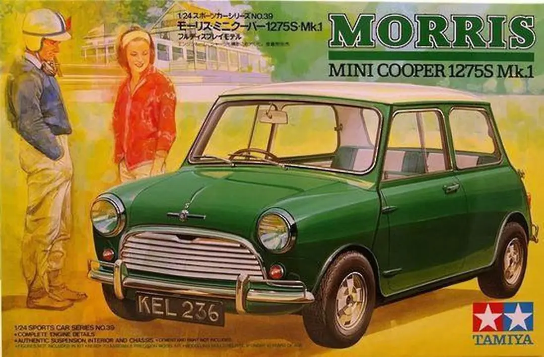 Tamiya Morris Mini Cooper 1275S Mk.1 24039 Modelbouwpakket 1:24 - Multi