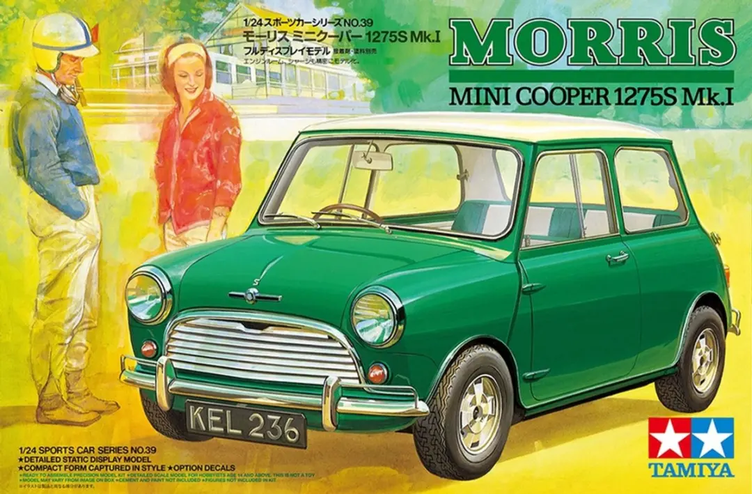 Tamiya Morris Mini Cooper 1275S Mk.1 24039 Modelbouwpakket 1:24