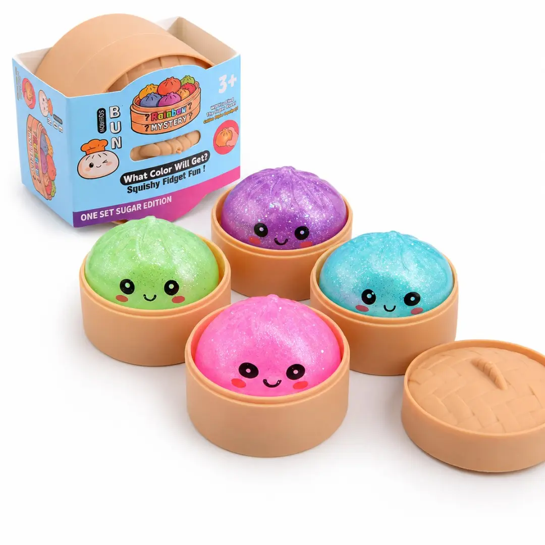 Johntoy Mini Glitter Squishy Dumpling Blind Box