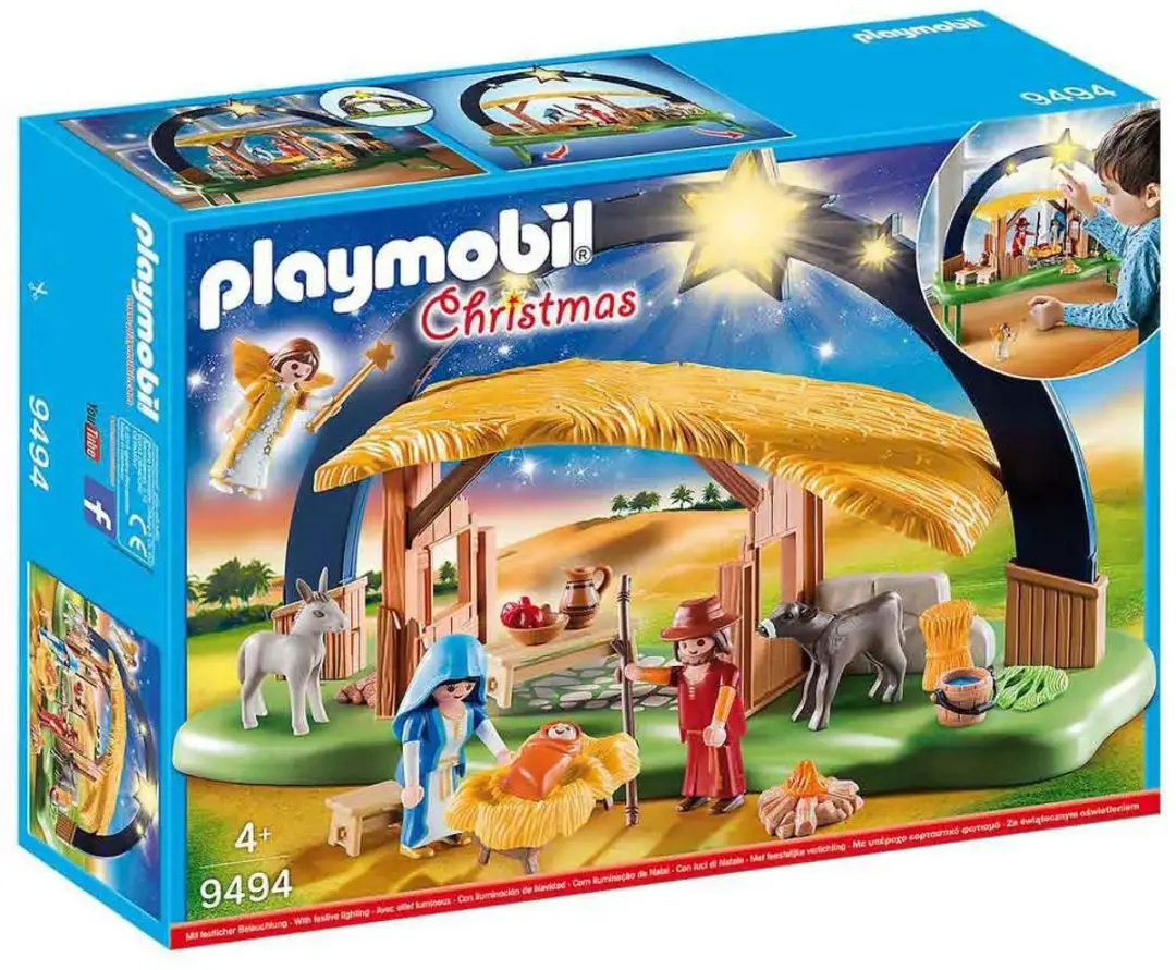 Playmobil Christmas Kerststal 9494 - Multicolor