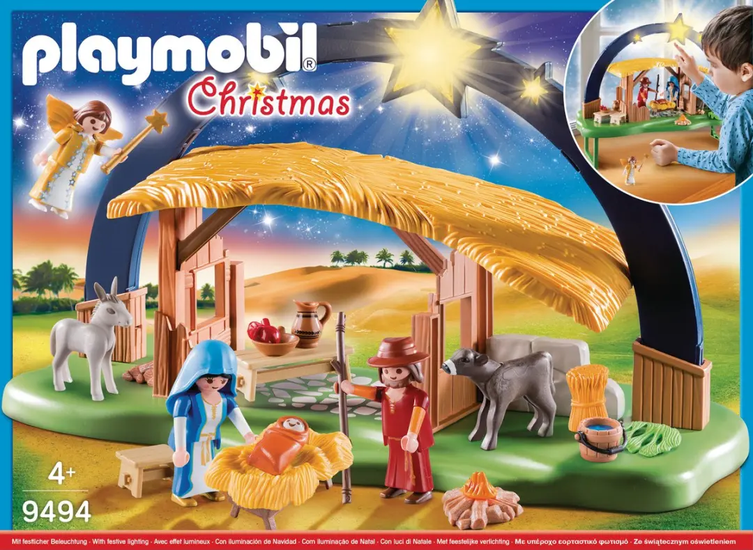 Playmobil Christmas Kerststal 9494 - Multicolor