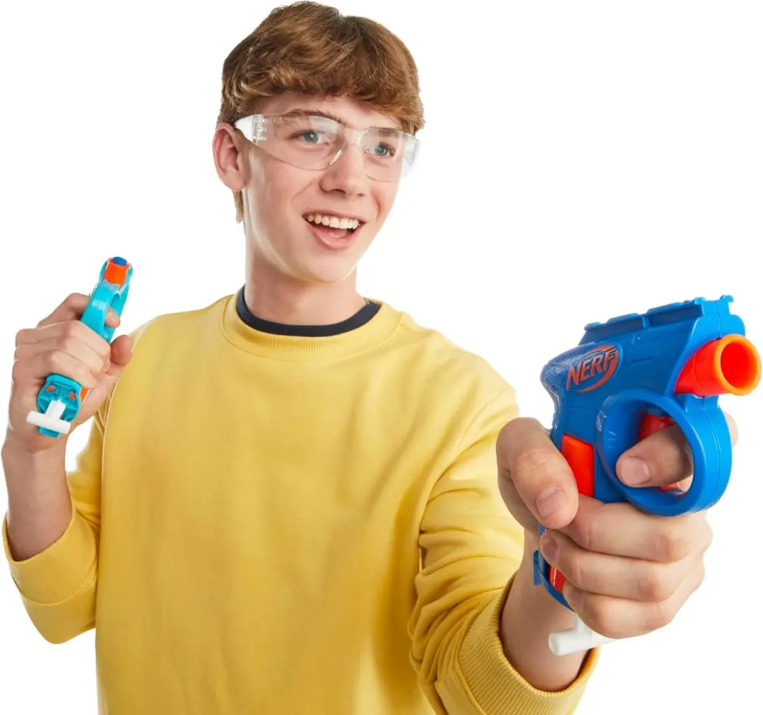 Nerf N-Series Flex Party 5-Pack - Blauw/Oranje