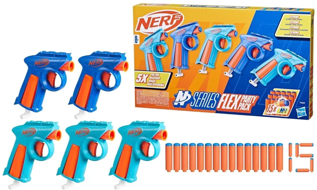 Nerf N-Series Flex Party 5-Pack