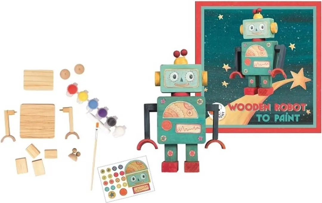 Egmont Toys Houten Robot Knutselpakket