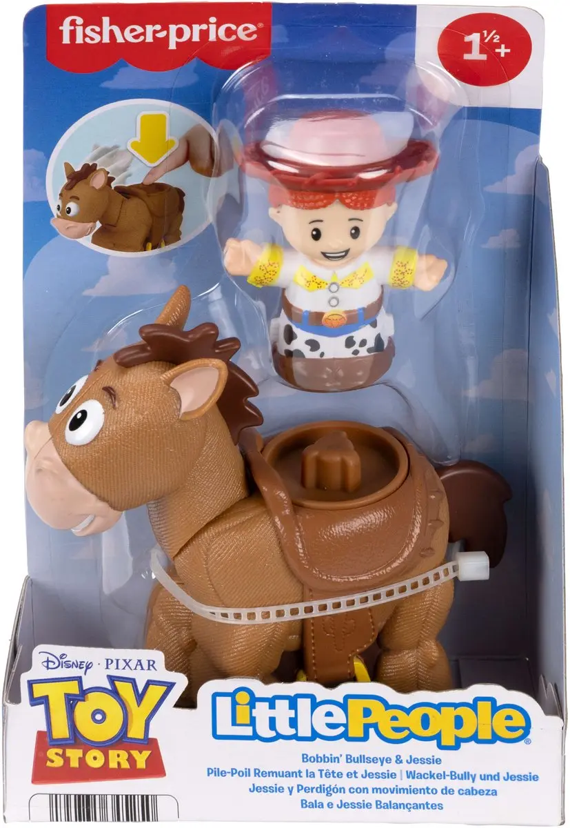 Mattel Disney Pixar Toy Story Bobbin Bullseye Jessie Set - Meerkleurig