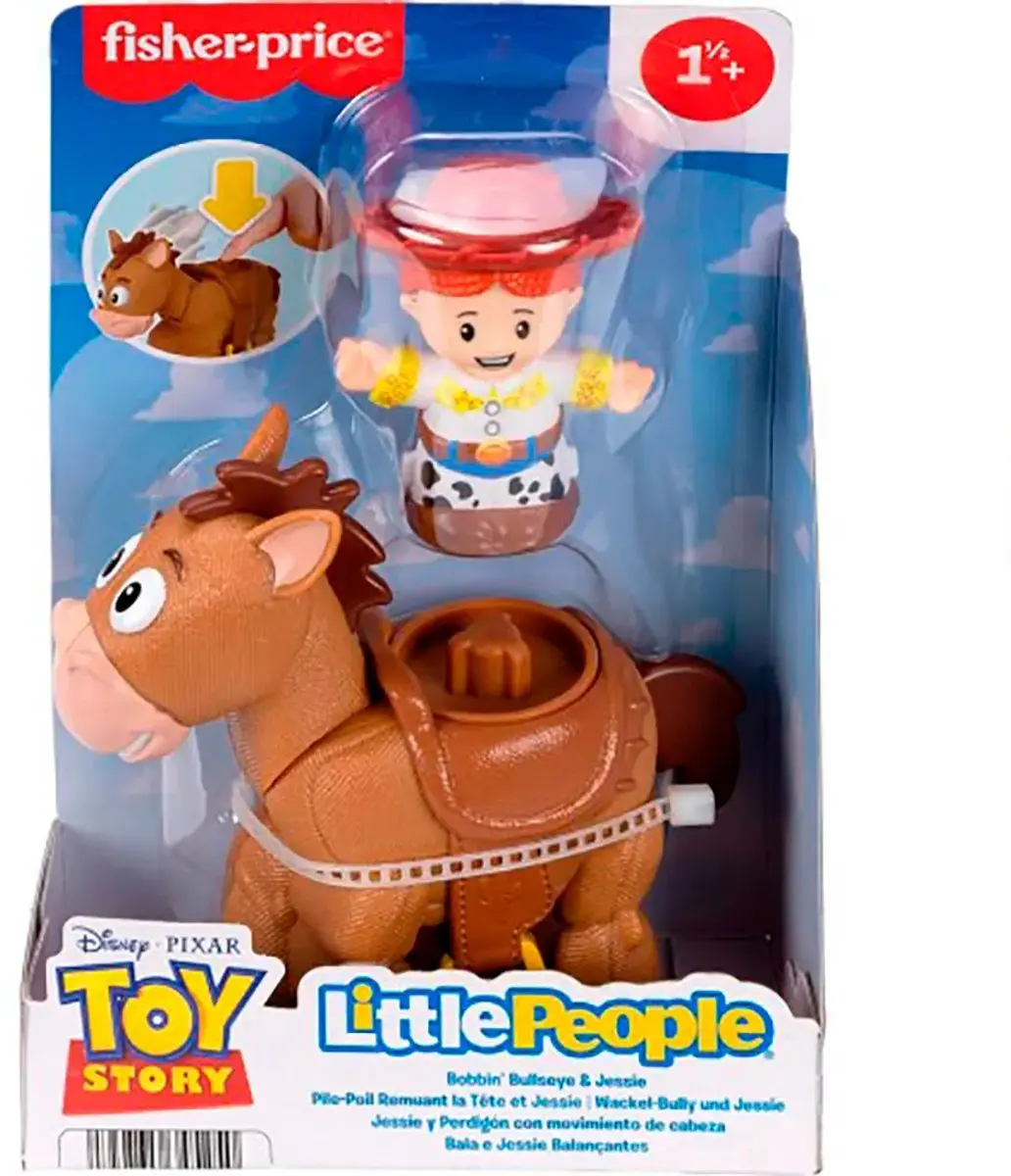 Mattel Disney Pixar Toy Story Bobbin Bullseye Jessie Set - Meerkleurig