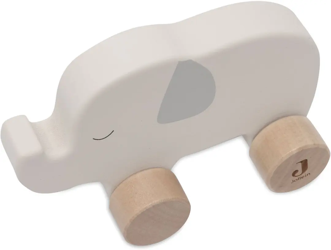 Jollein Jungle Jambo Houten Olifant Op Wielen 112-001-67091