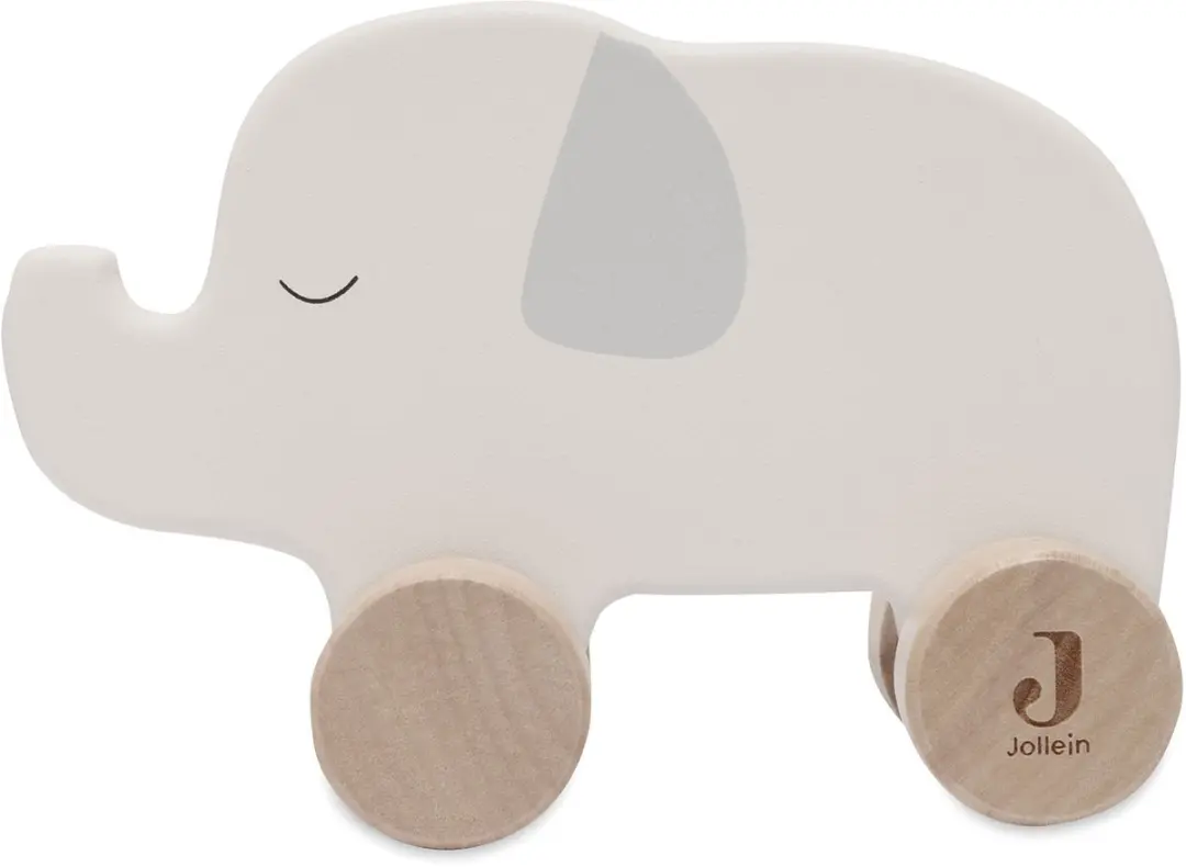 Jollein Jungle Jambo Houten Olifant Op Wielen 112-001-67091