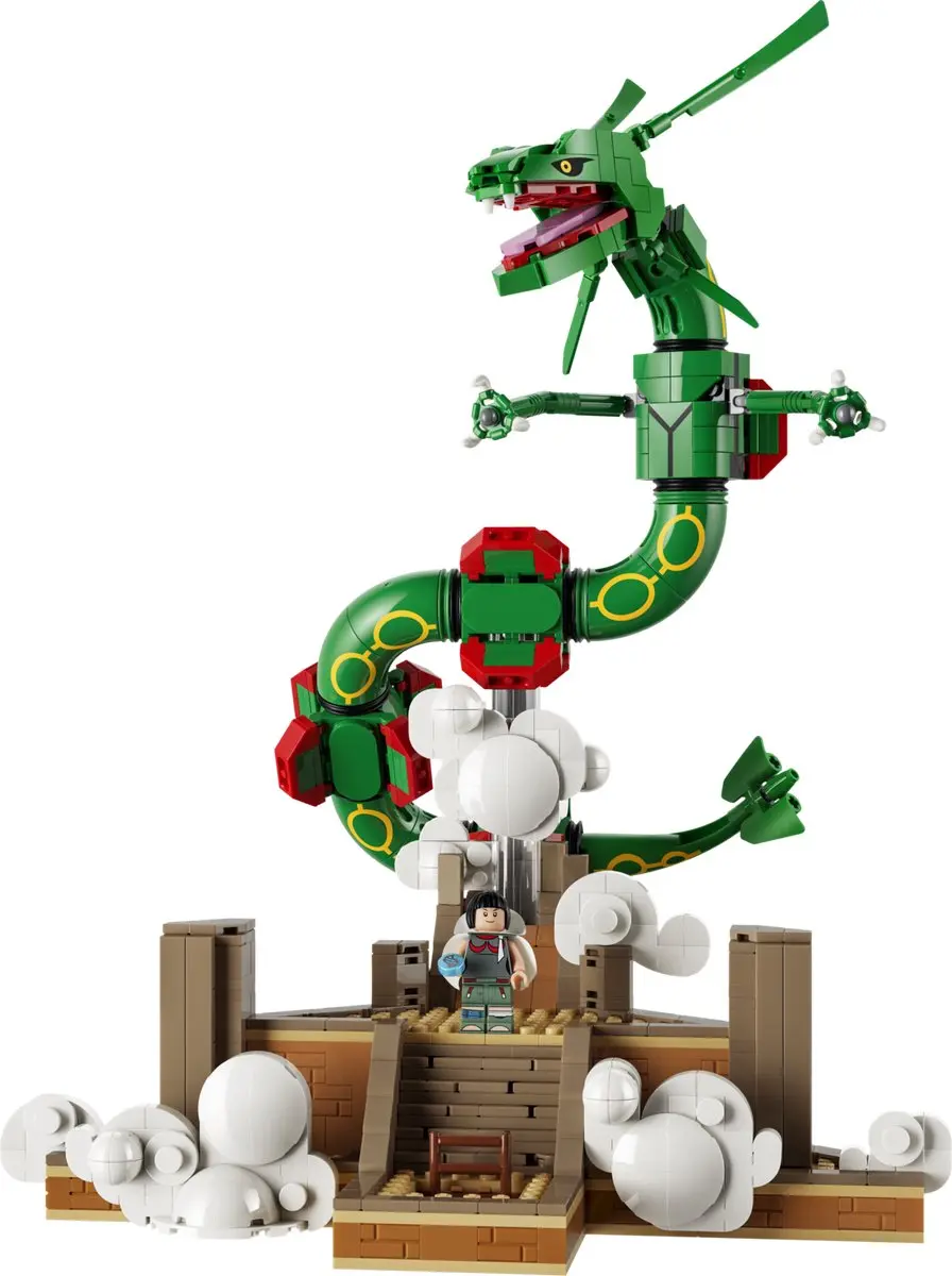 LEGO Pokémon Rayquaza Bouwpakket 1083 Stukken - Multicolor