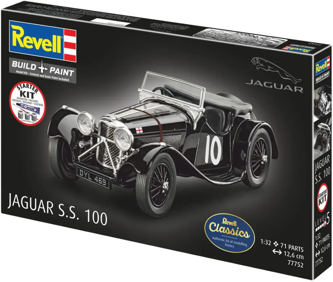 Revell 77752 Jaguar S.S. 100 Modelbouwpakket - 1:32 - Multi