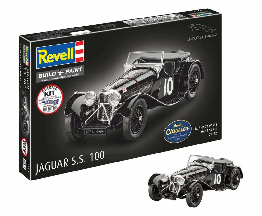 Revell 77752 Jaguar S.S. 100 Modelbouwpakket