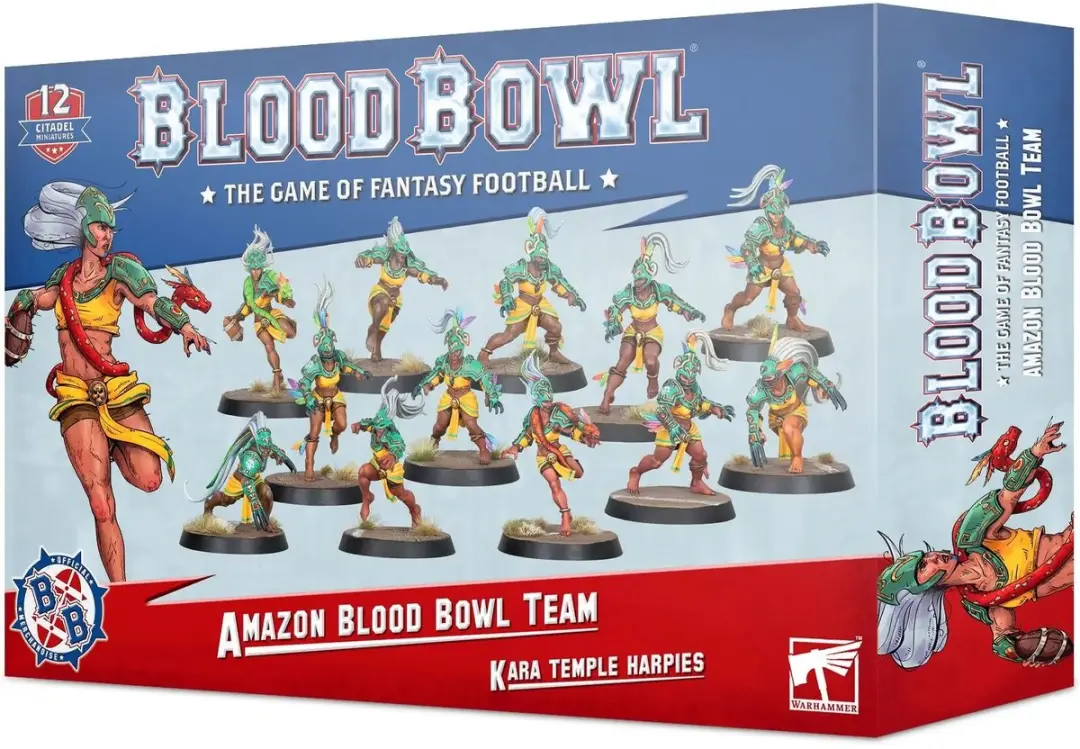 Games Workshop Blood Bowl Team Amazon Figurine