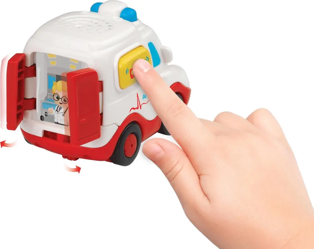 VTech Toet Toet Auto's Amir Ambulance Speelgoed - 2 Stuks