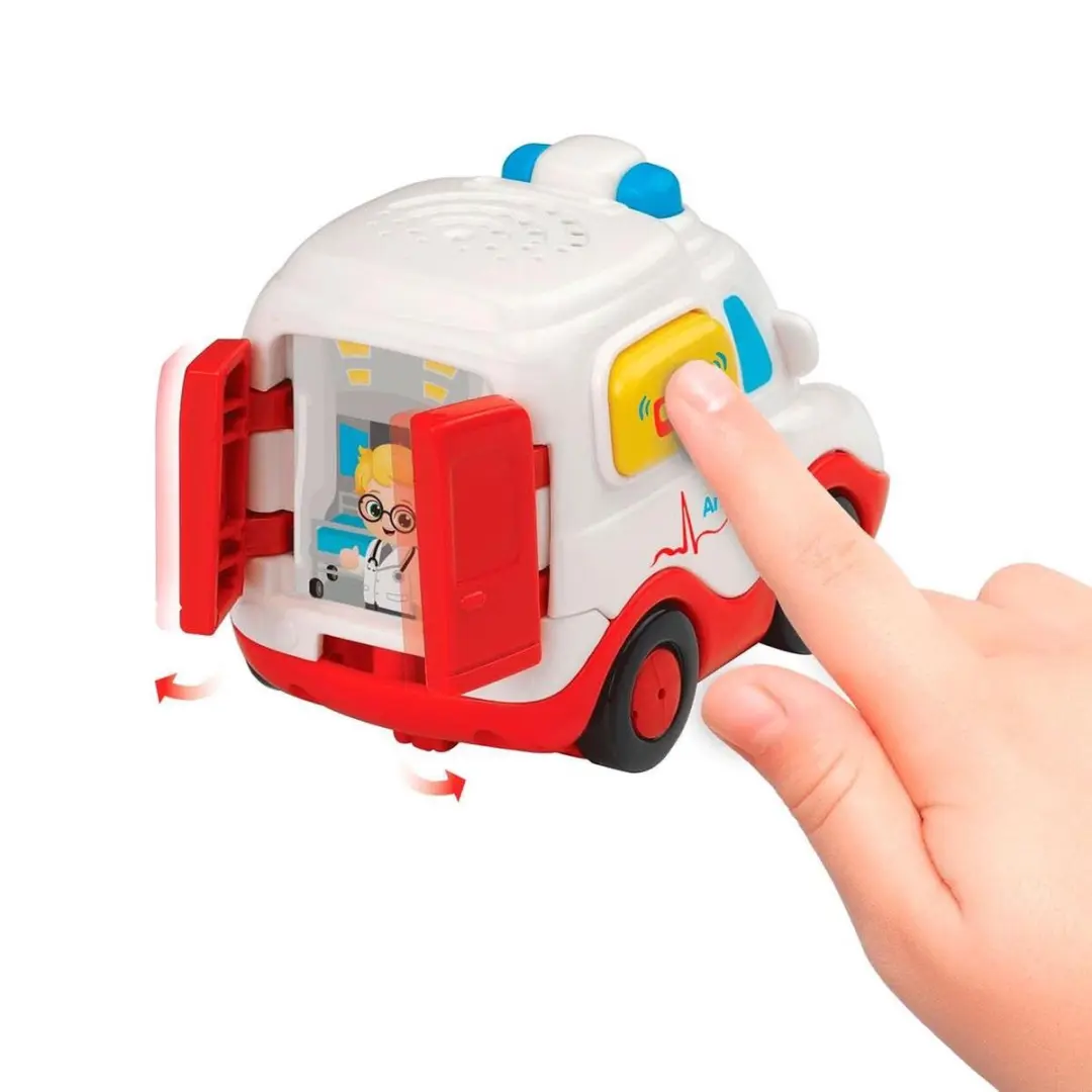 VTech Toet Toet Auto's Amir Ambulance Speelgoed - 2 Stuks