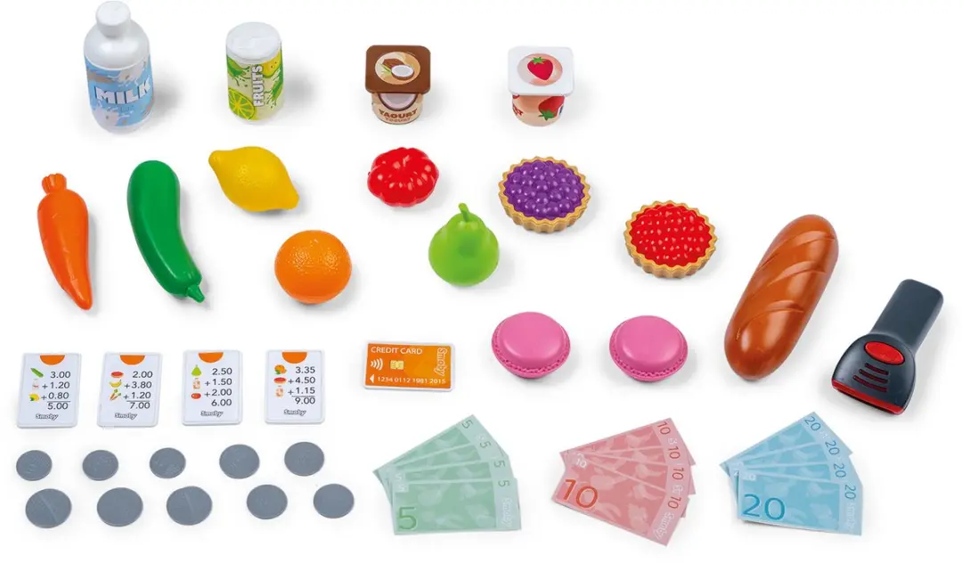 Smoby Speelwinkel Supermarkt - 42 Accessoires