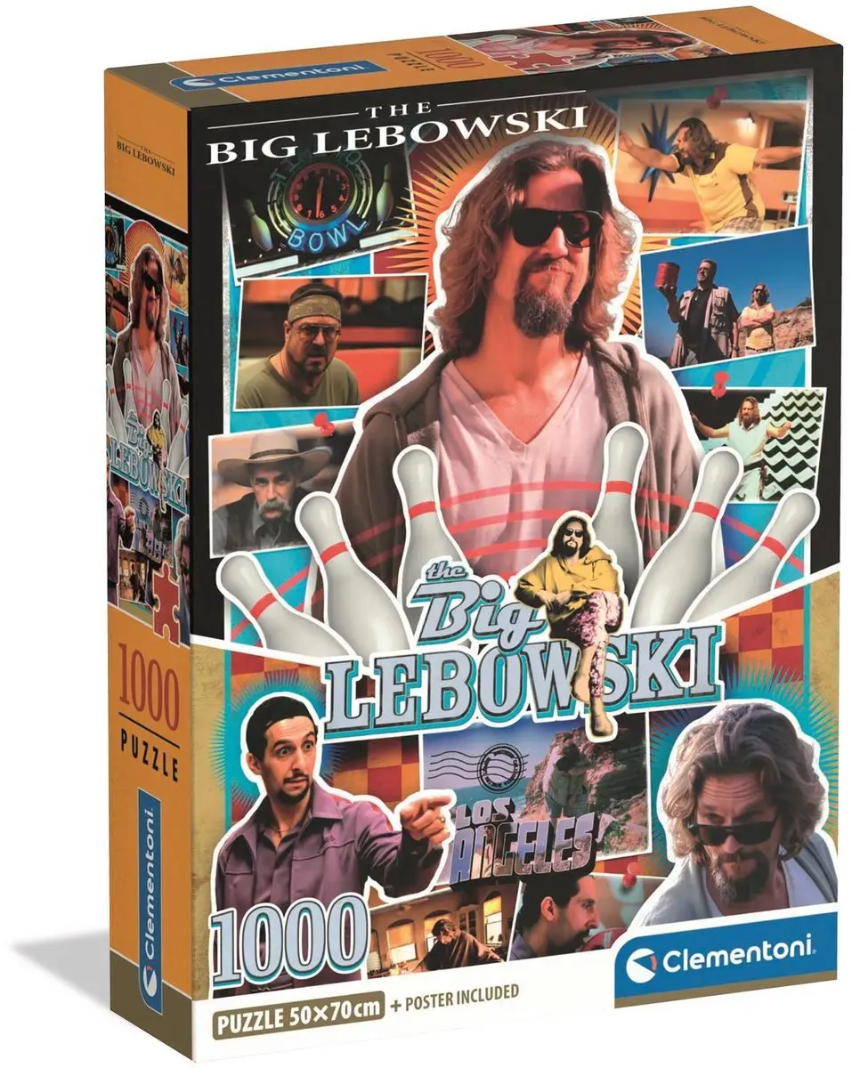 Clementoni Cult Movies Jaws Puzzel - 1000 Stukjes