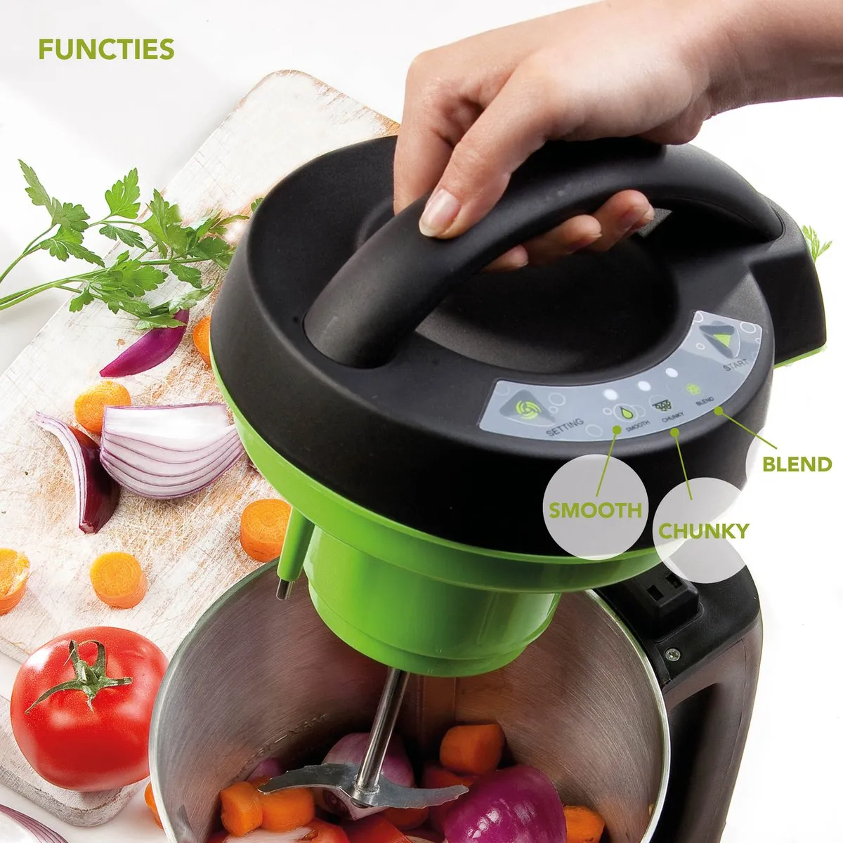Domo DO498BL Soepmaker 1000W - 1,6L - 3 Programma's