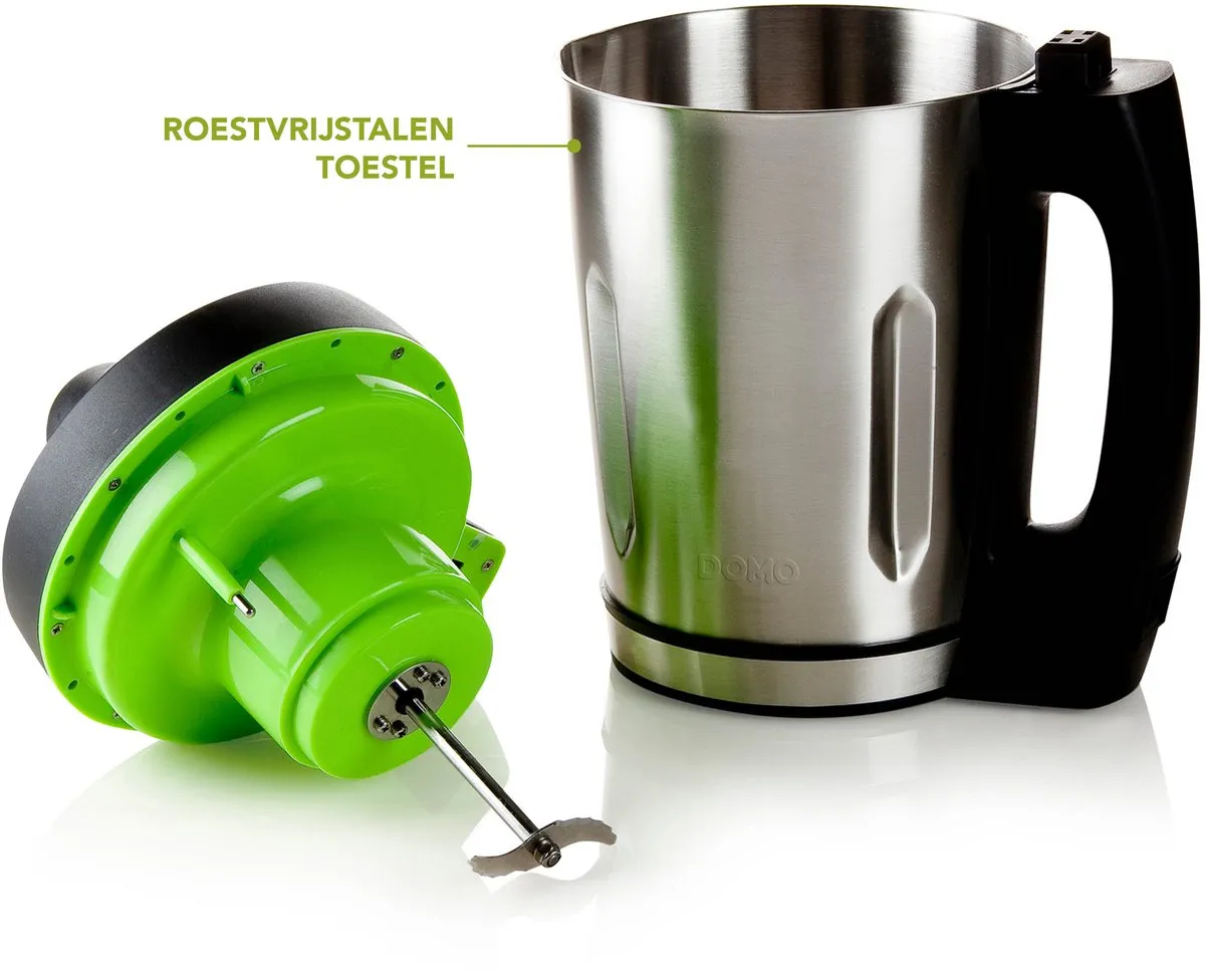 Domo DO498BL Soepmaker 1000W - 1,6L - 3 Programma's
