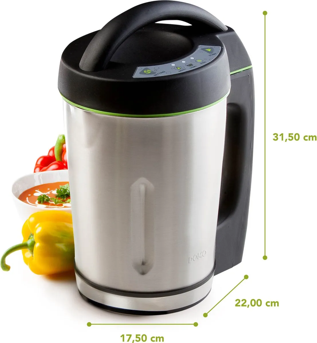 Domo DO498BL Soepmaker 1000W - 1,6L - 3 Programma's - afbeelding 6 van 6