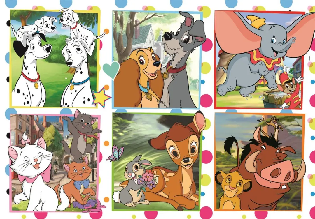 Clementoni Disney Classic Maxi Puzzel - 104 Stukjes