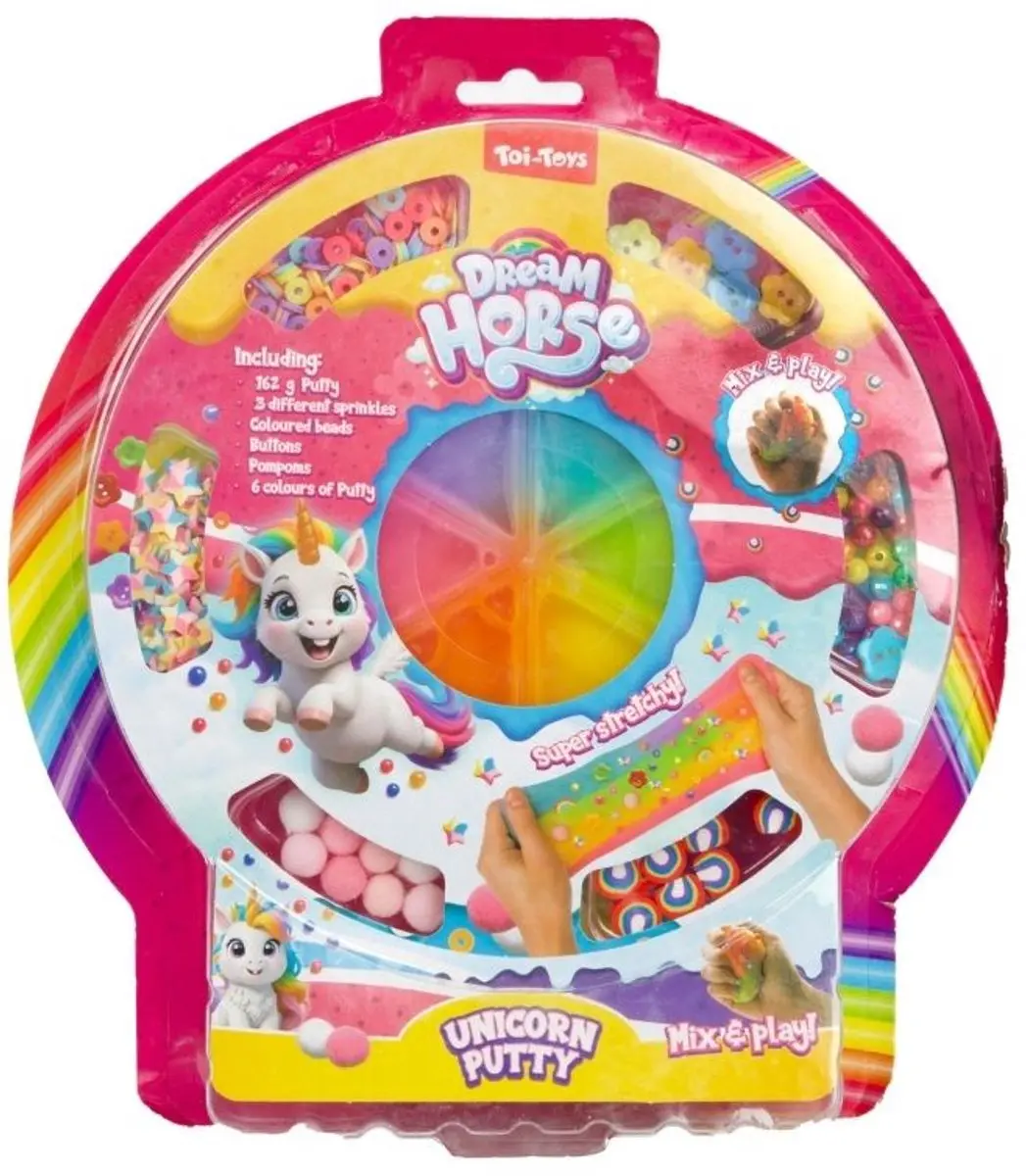 Toi-Toys Unicorn Slijmset Dream Horse Rainbow