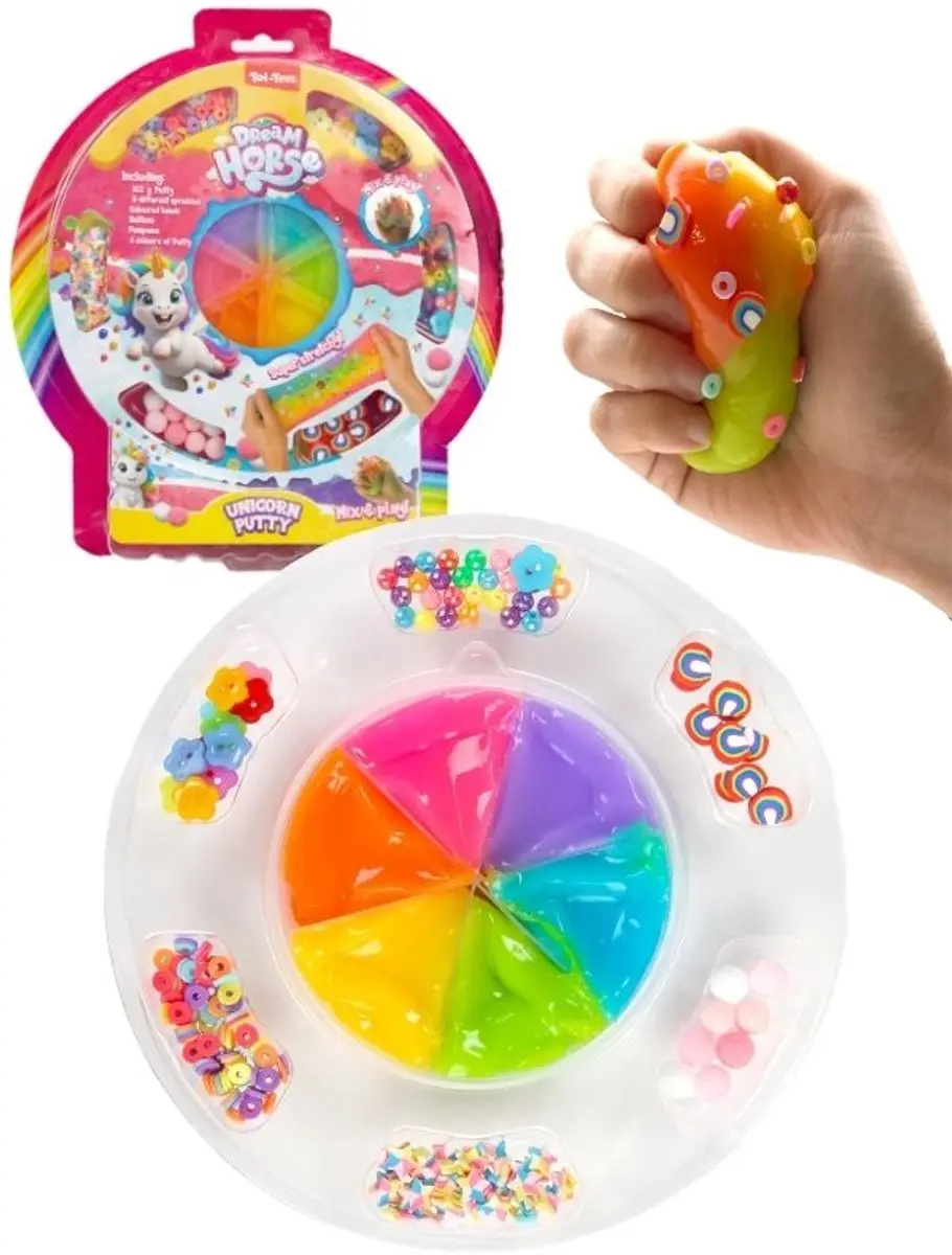 Toi-Toys Unicorn Slijmset Dream Horse Rainbow - 162g