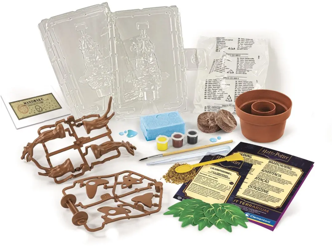 Clementoni Harry Potter Mandragola Wetenschap Terrarium Experimenteerset