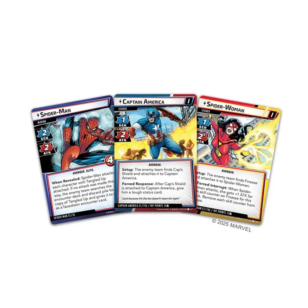 Asmodee Marvel LCG Champions Civil War Expansion Kaartspel