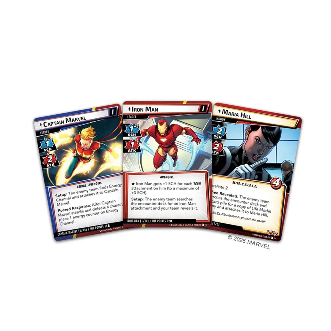 Asmodee Marvel LCG Champions Civil War Expansion Kaartspel