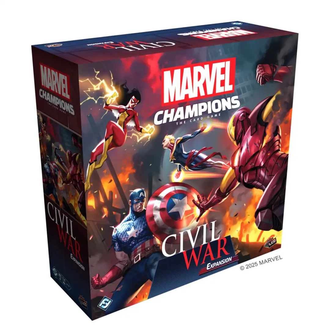Asmodee Marvel LCG Champions Civil War Expansion Kaartspel
