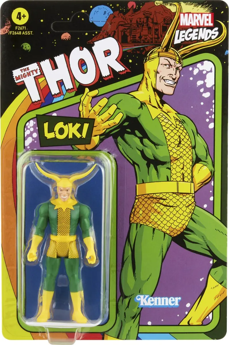 Hasbro Marvel Legends Loki Retro Collection F26715X0