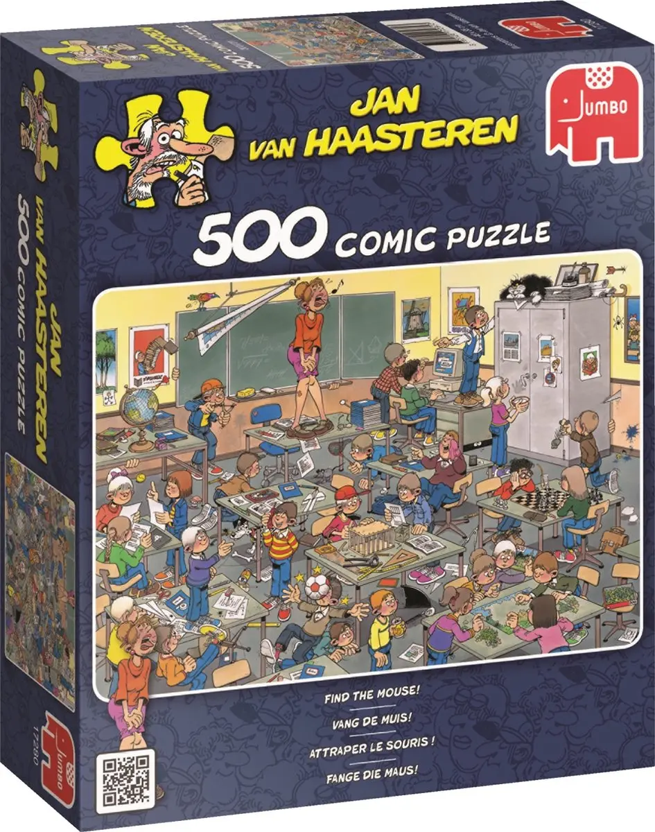 Jumbo Find The Mouse Puzzel 500 Stuks