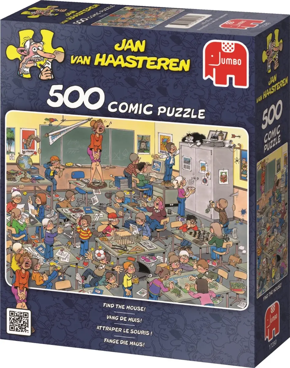 Jumbo Find The Mouse Puzzel 500 Stuks
