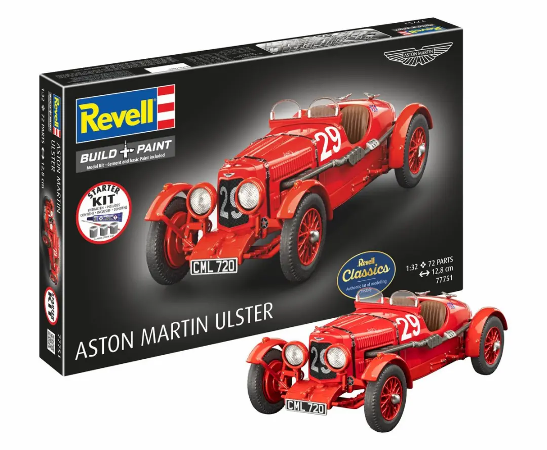 Revell 77751 Aston Martin Ulster Modelbouwpakket 1:32