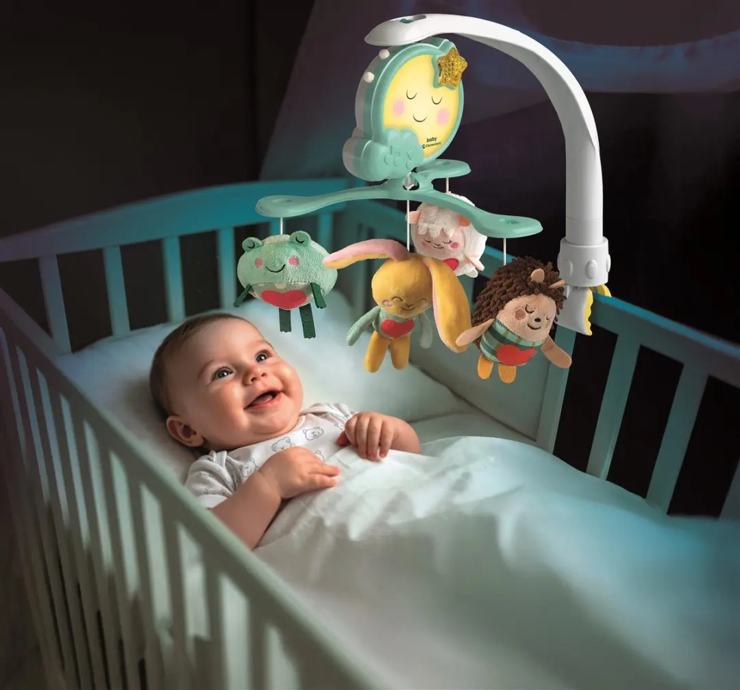 Clementoni Goodnight Cot Mobile Babymobiel Licht Muziek