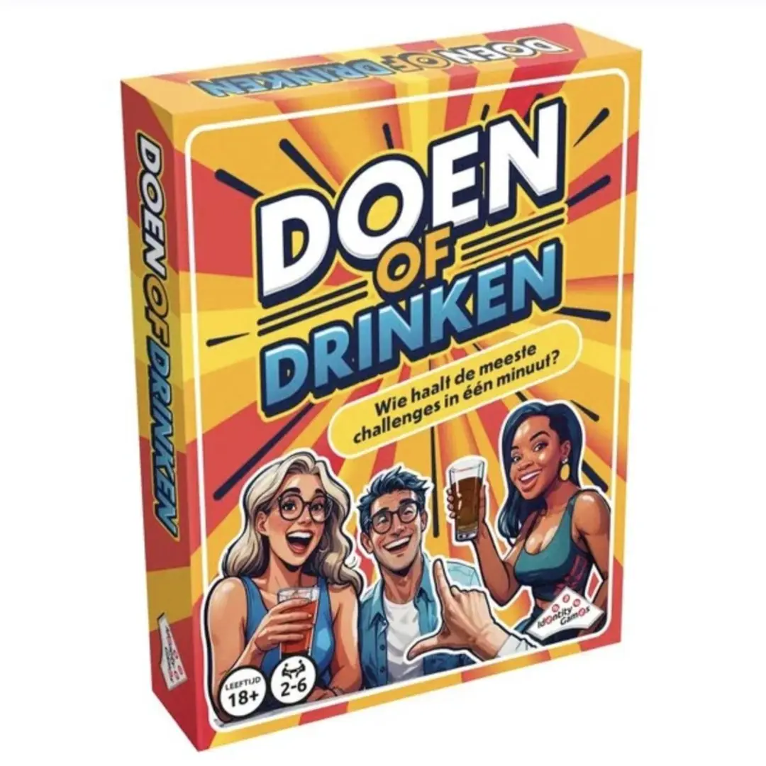 Identity Games Doen of Drinken Kaartspel KV-010-10