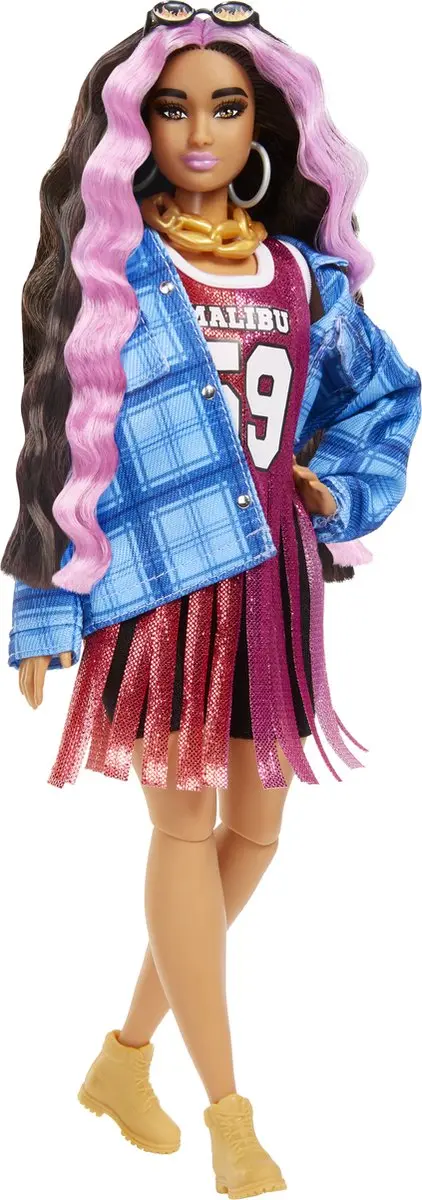 Barbie Extra Basketbalshirt - Meerkleurig - afbeelding 2 van 6