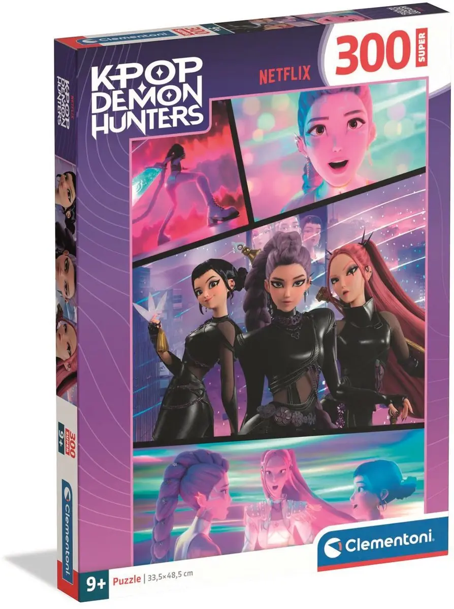 Clementoni K-Pop Demon Hunters Legpuzzel 300 Stukjes