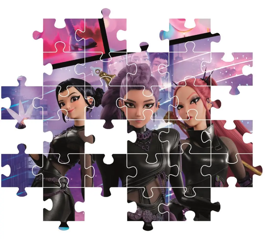 Clementoni K-Pop Demon Hunters Legpuzzel 300 Stukjes - Super Kpop Demon Hunters