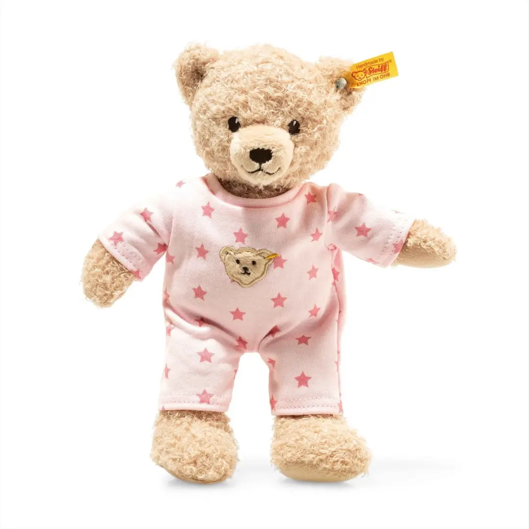 Steiff Teddy & Me Knuffelbeer 25cm - Roze Pyjama