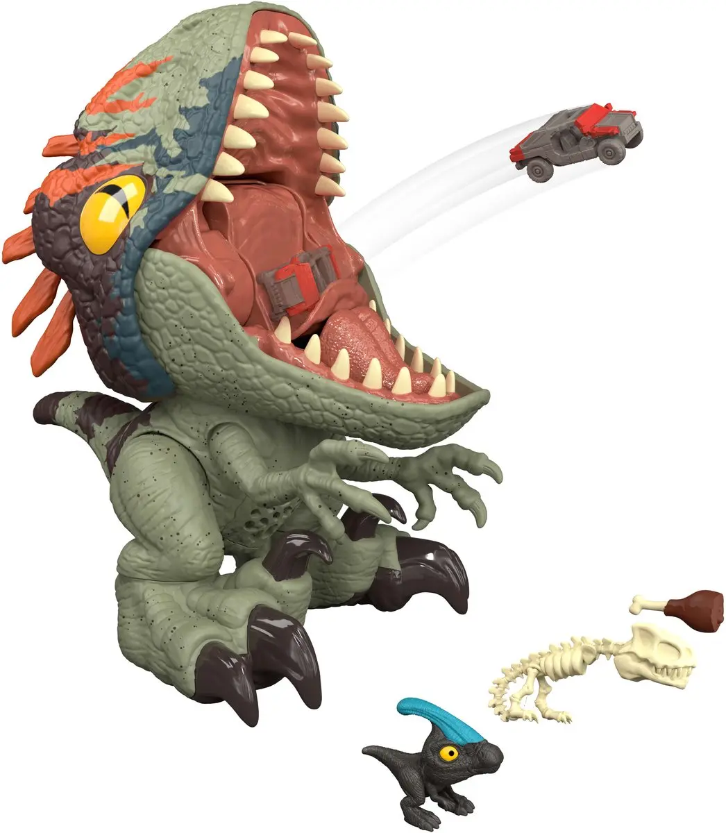 Mattel Jurassic World Fierce Feeder Velociraptor