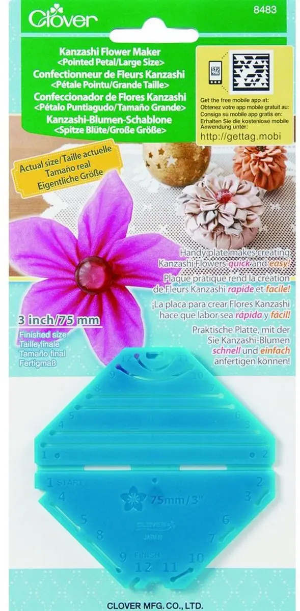 Clover Kanzashi Bloemenmaker Point L