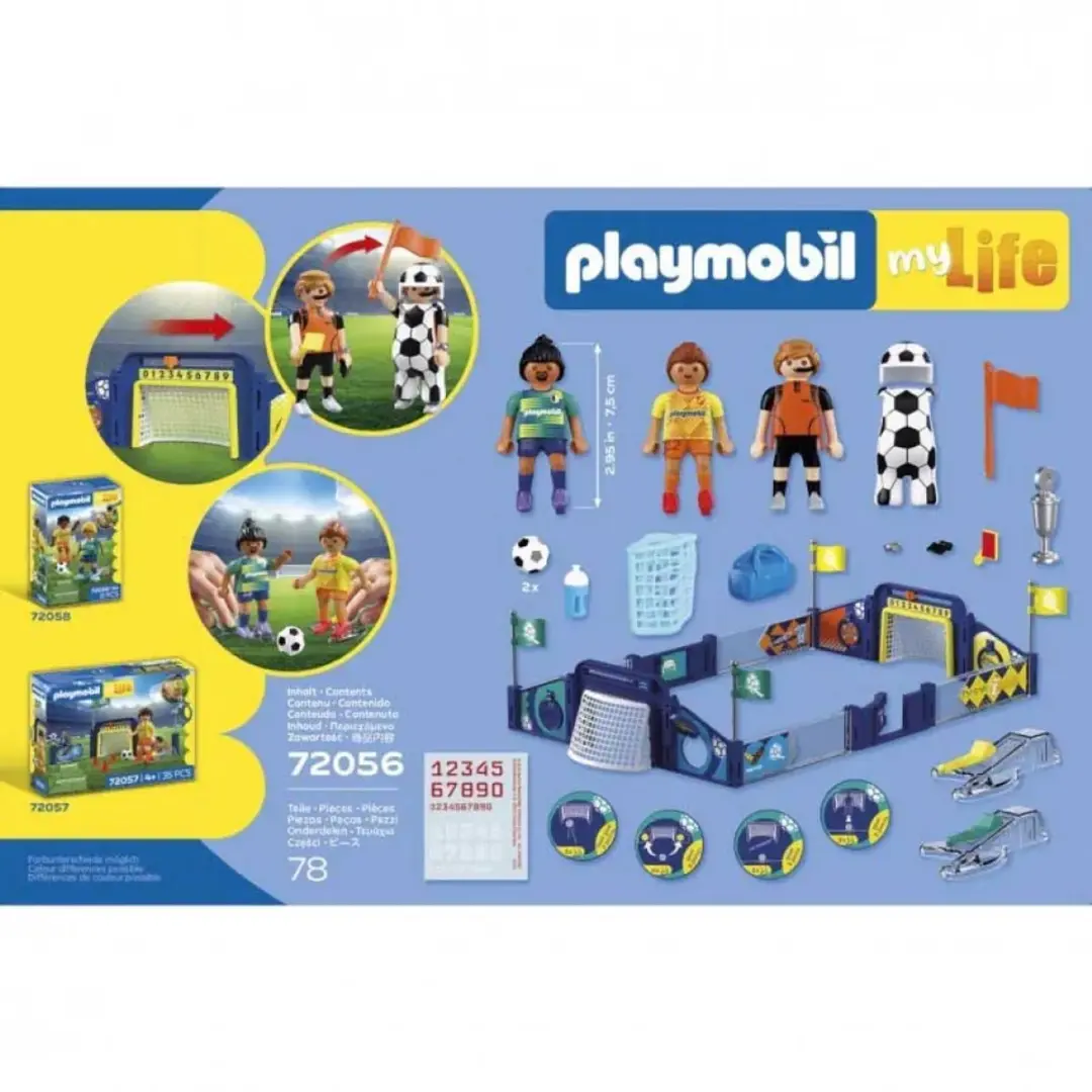 Playmobil Voetbalstadion P-72056 - Meerkleurig