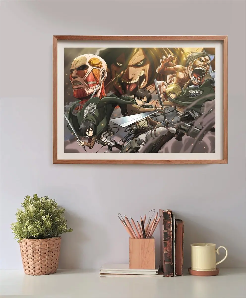 Clementoni Puzzel 500 Stukjes Attack On Titan