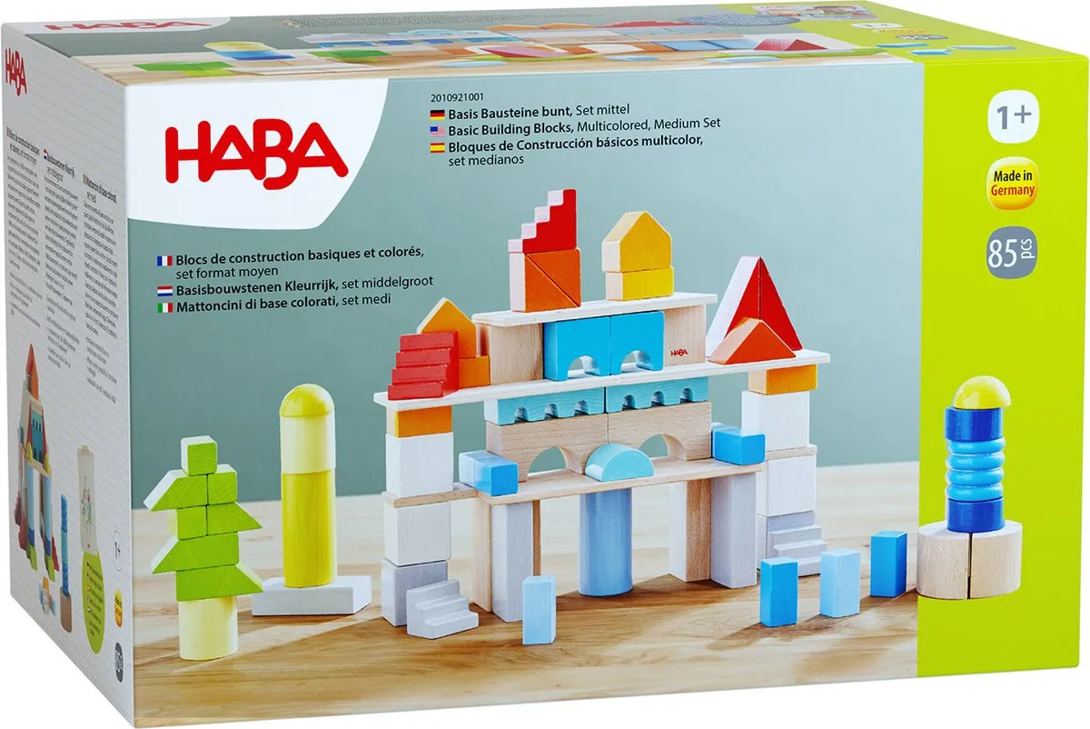 Haba Bouwstenen Multicolor - 85-delig