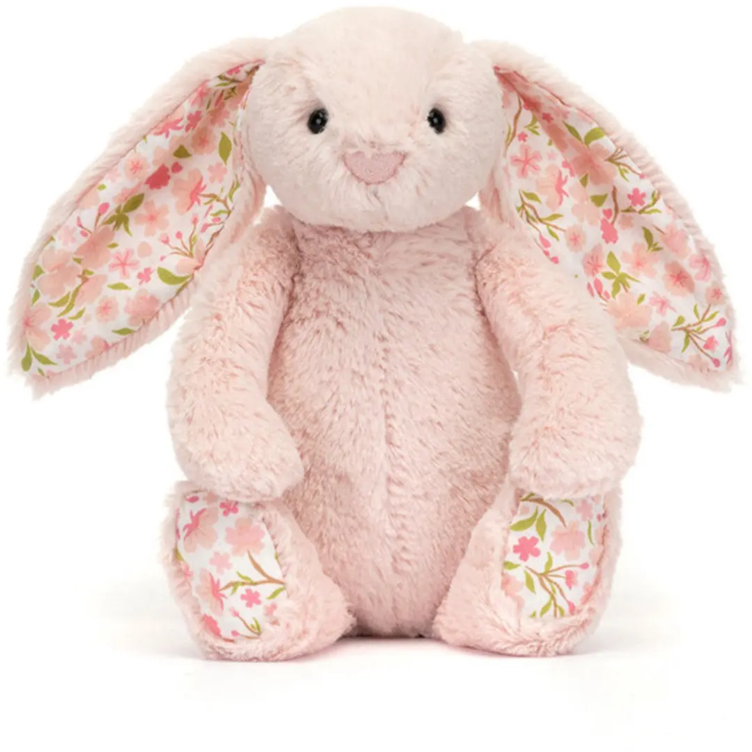Jellycat Blossom Blush Bunny Knuffel - 18cm - Roze - afbeelding 3 van 4