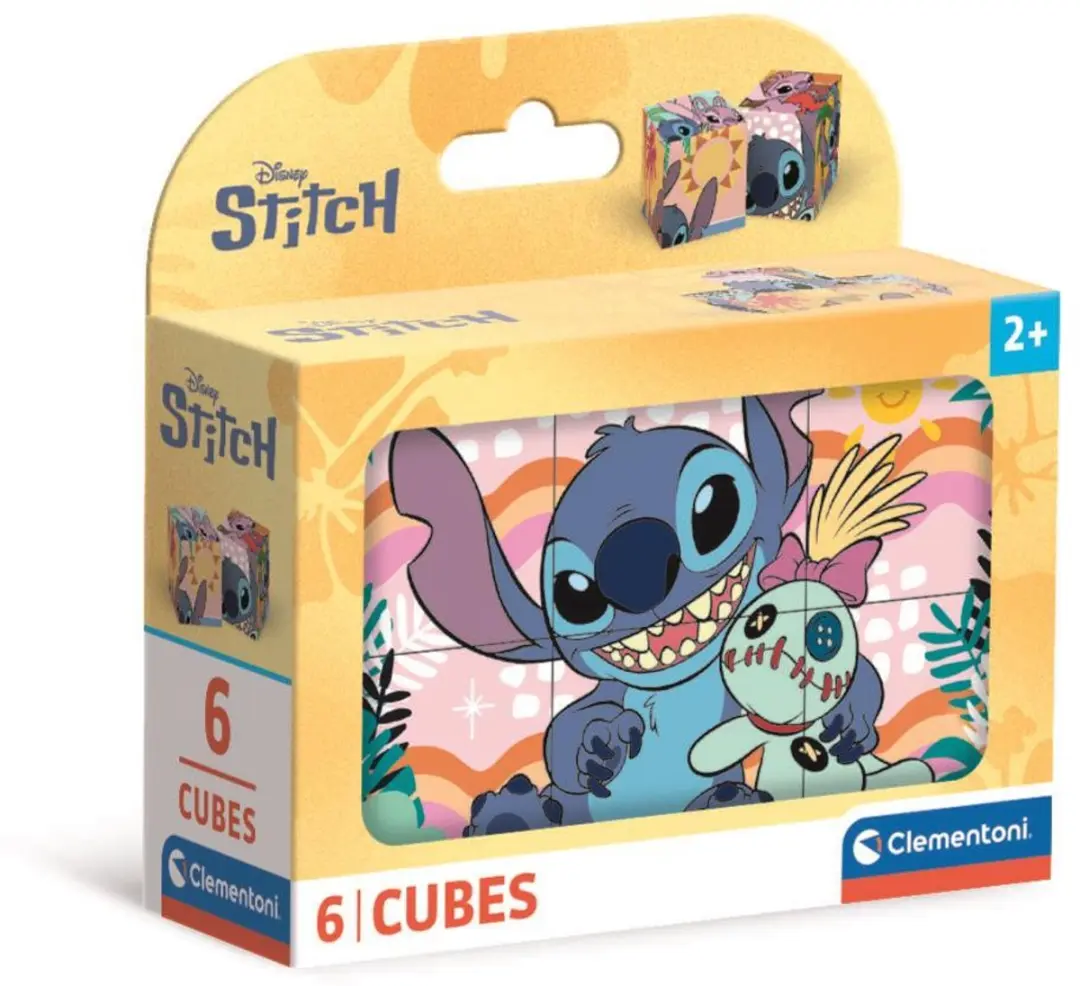 Clementoni Stitch Cubi 6 - 6 Stuks - afbeelding 6 van 6