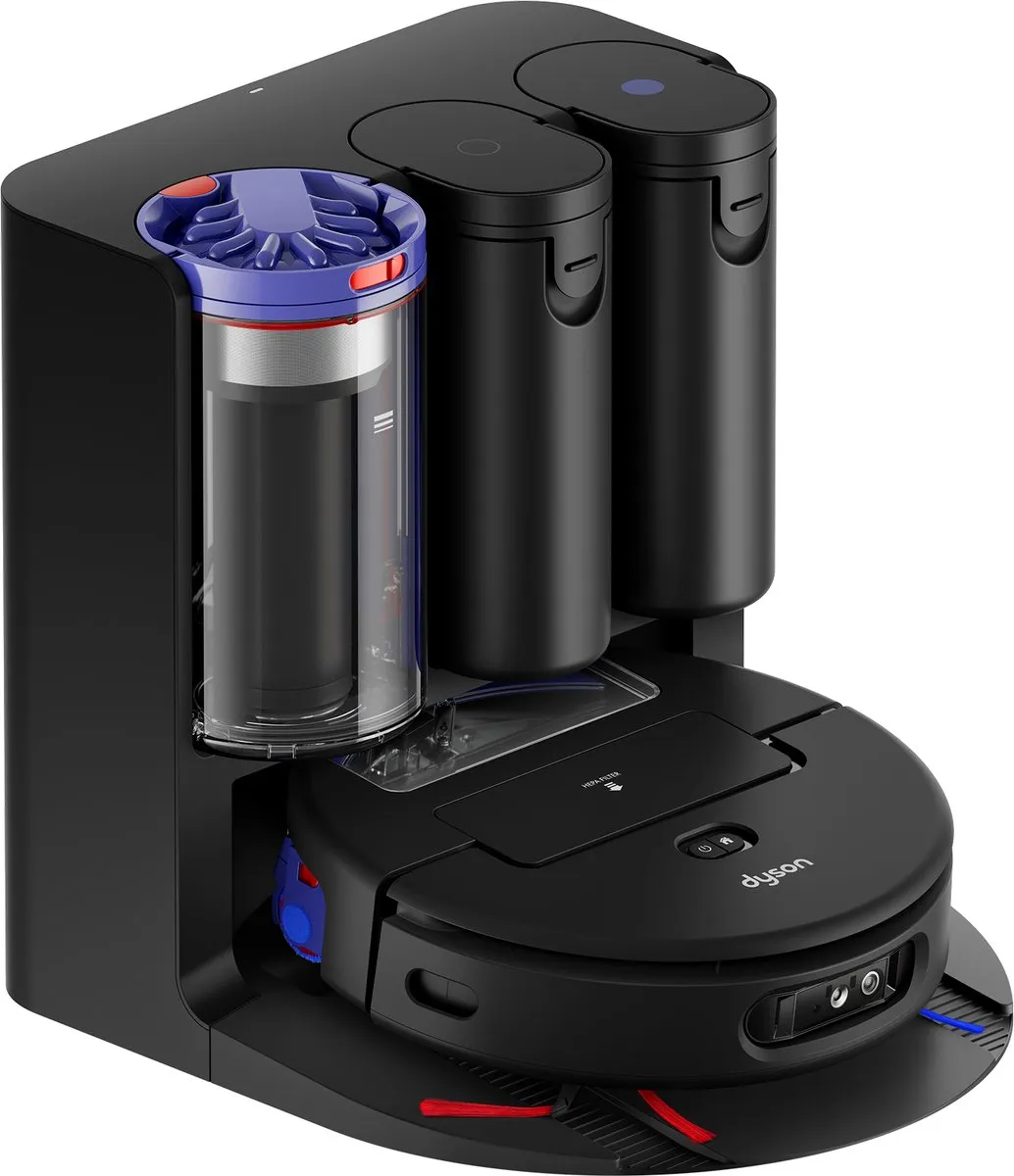 Dyson Spot+Scrub AI Robotstofzuiger - Zwart